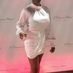 White Cocktail Dress